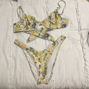 Abercrombie Floral Bikini Set | Size Large